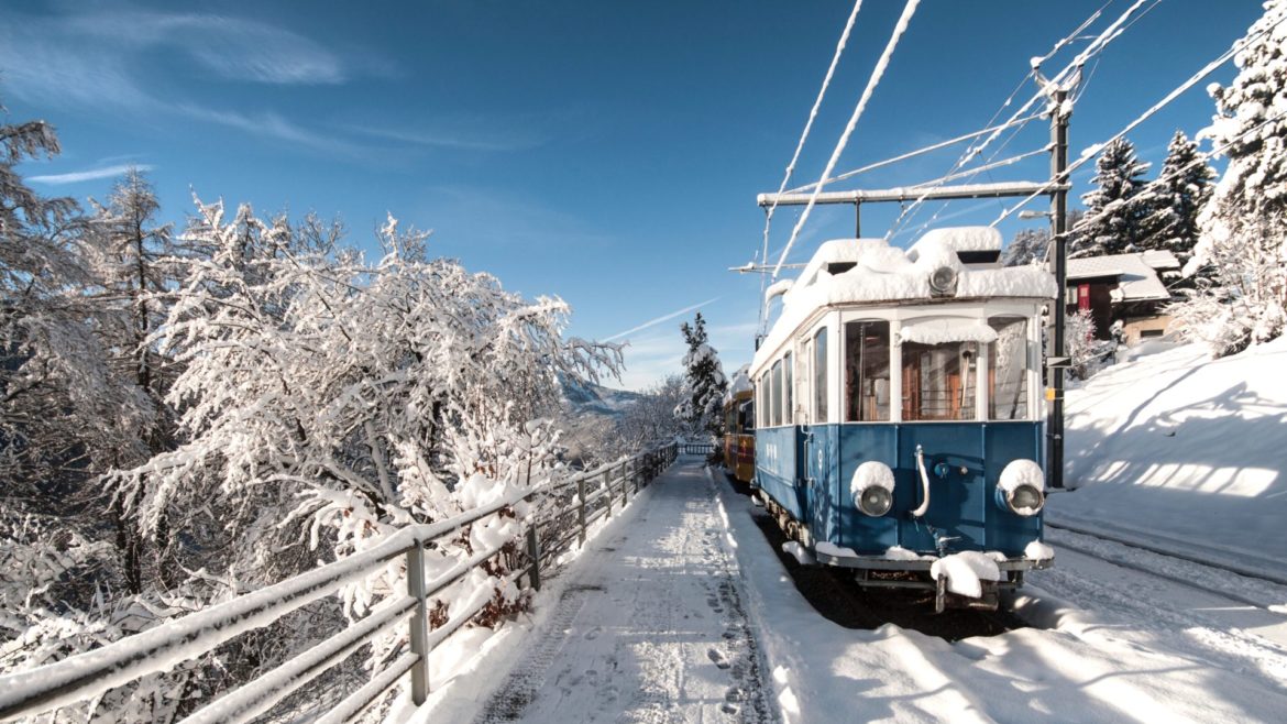 Met de auto, trein, bus of vliegtuig op wintersport?