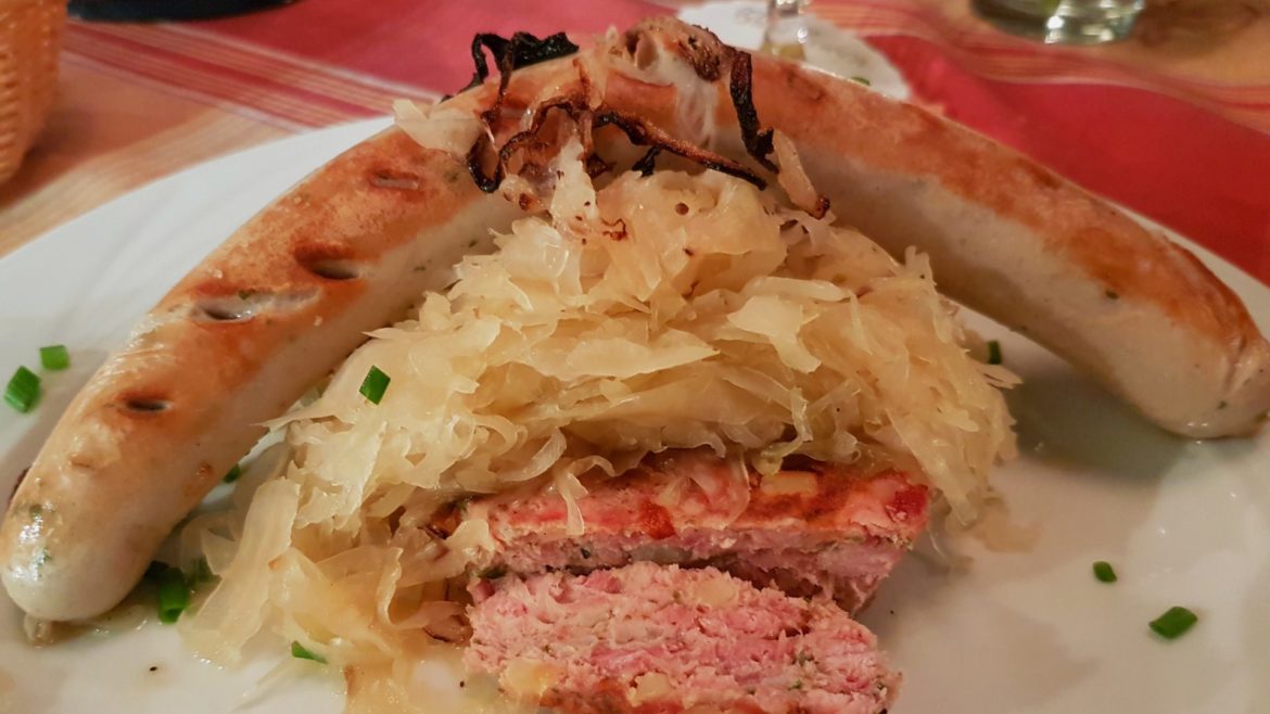 Recept van de week: Bratwurst mit Sauerkraut