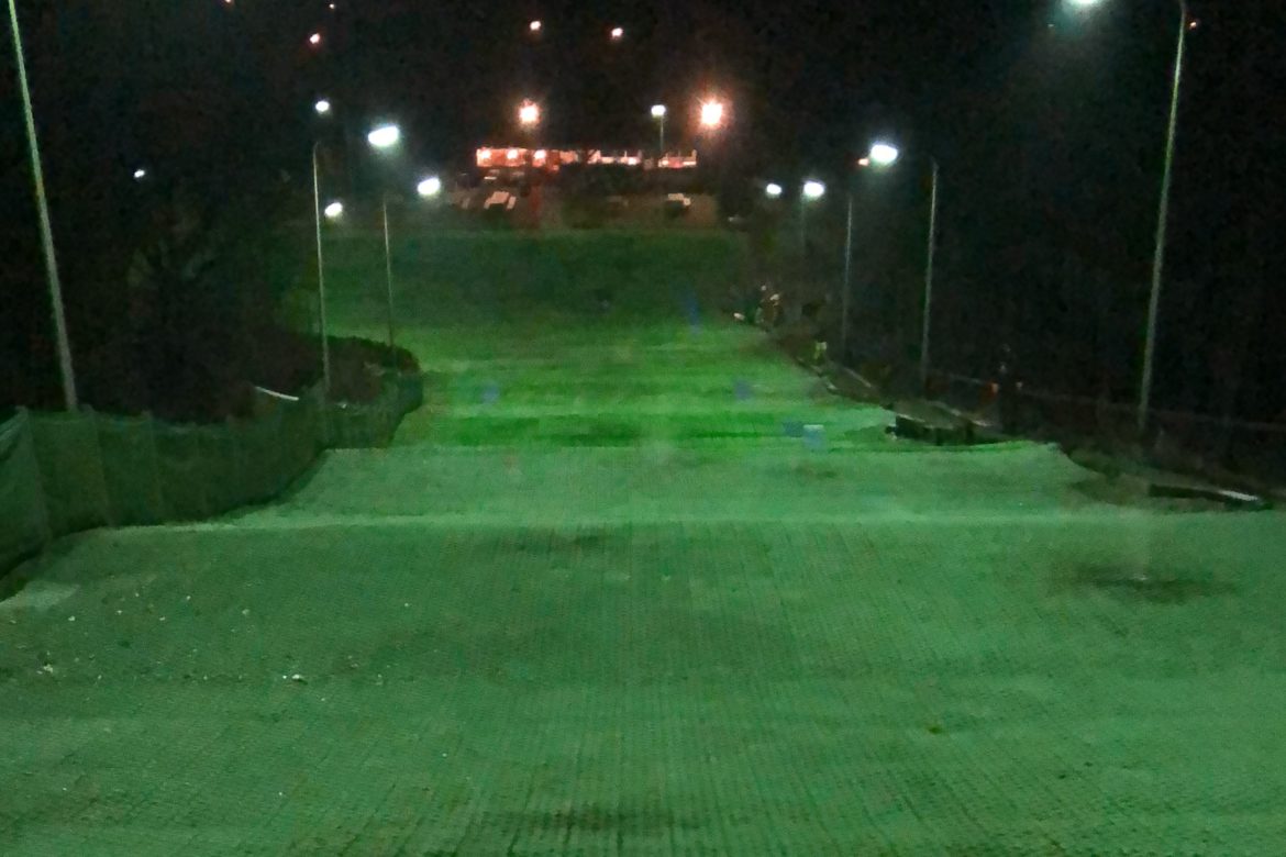 Waarom neem je les op een borstelbaan?