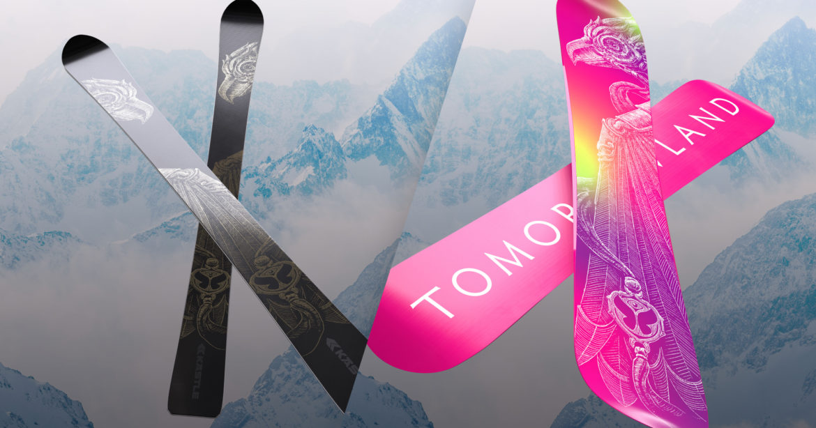 Exclusieve Tomorrowland ski’s en snowboards!