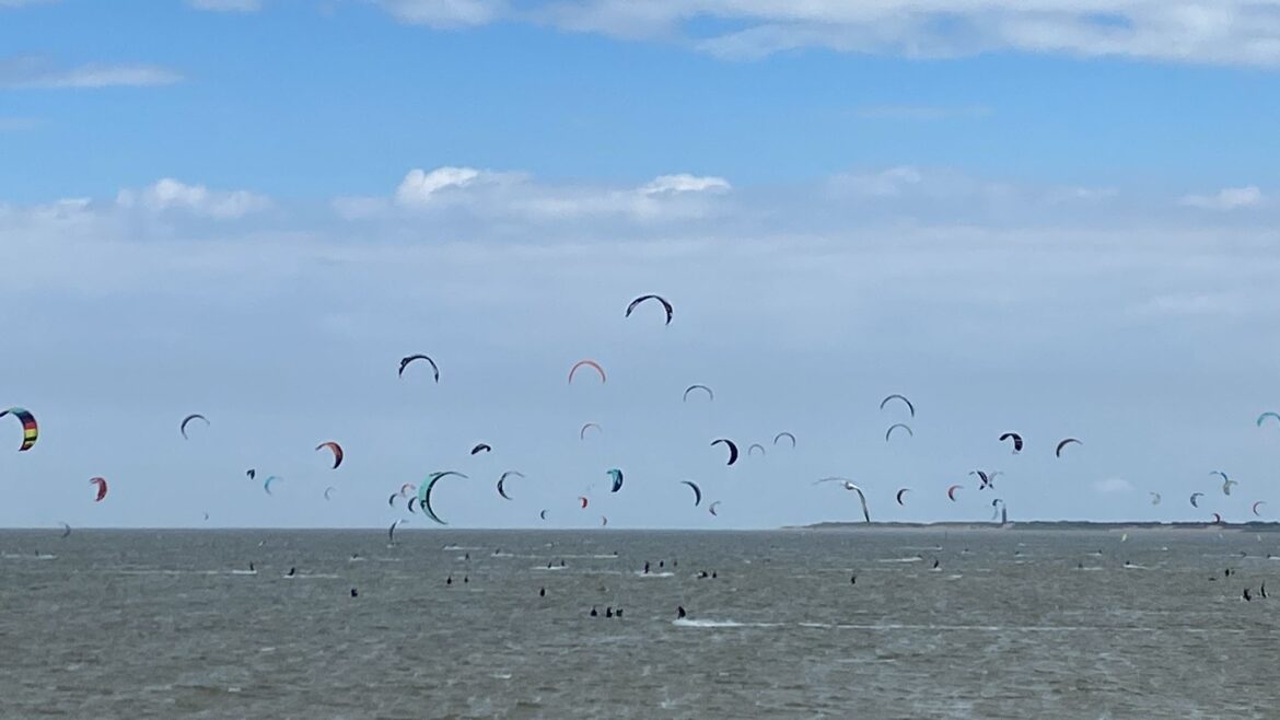 Kamperen aan de kust in Nederland